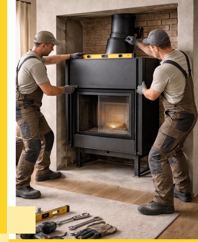 Установка каминных топок в Черногорске под ключ от 18373 р. | ЭриданЧрн