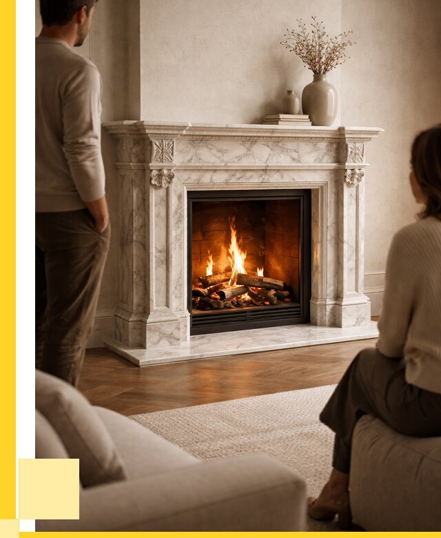 Мраморные камины под ключ в Черногорске от 255175 р. | ЭриданЧрн