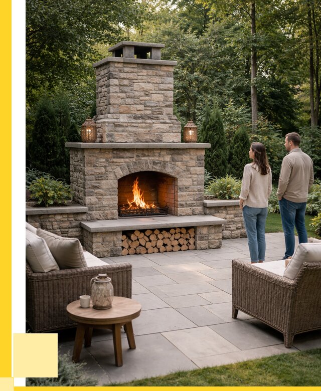 Уличные камины из кирпича в Черногорске от 153105 р. | ЭриданЧрн