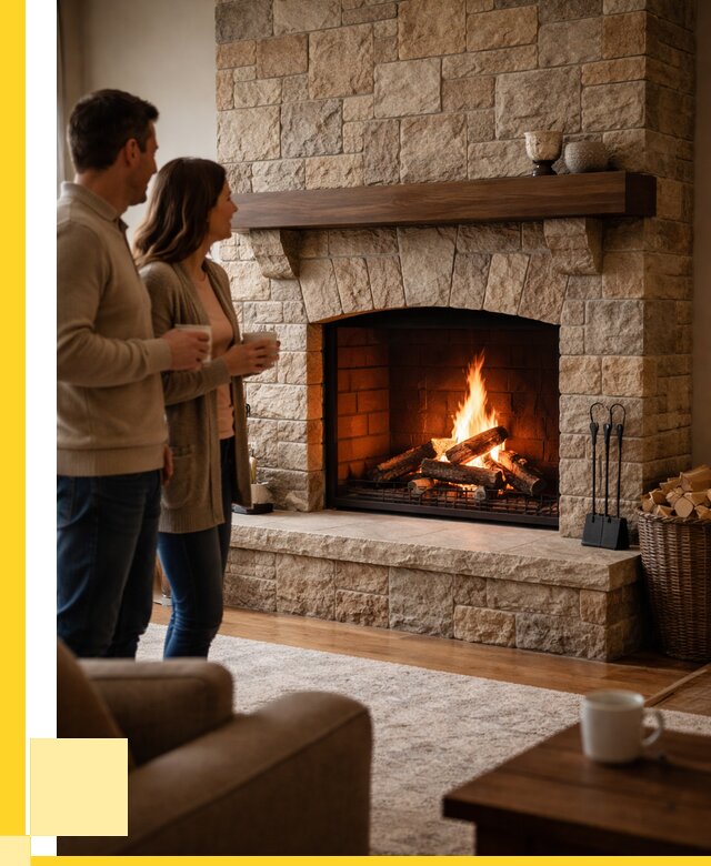 Каменные камины на заказ в Черногорске от 183726 р. | ЭриданЧрн