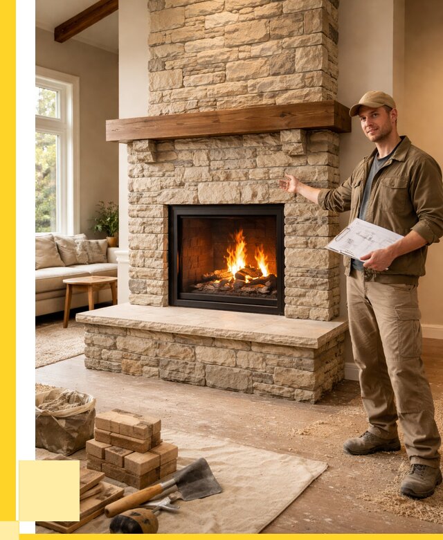 Камины под ключ в Черногорске от 183726 р. | ЭриданЧрн — установка