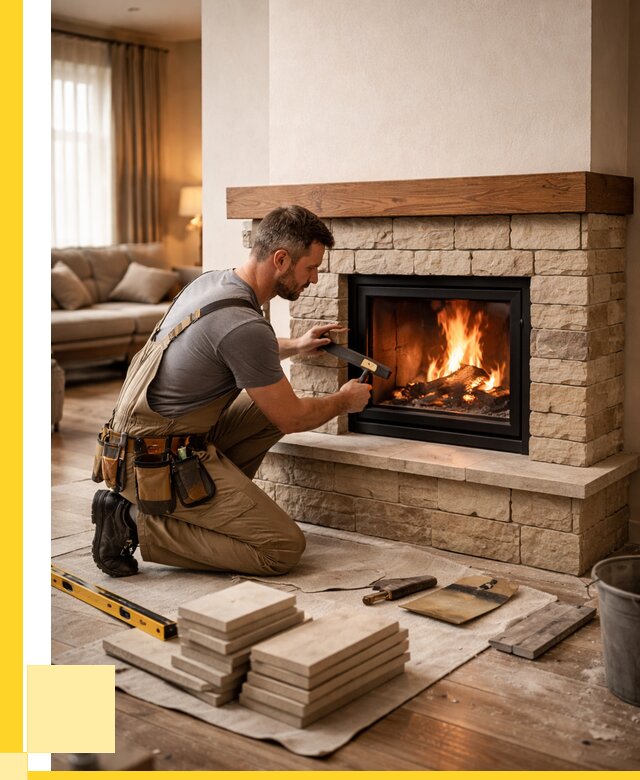 Строительство каминов в Черногорске от 153105 р., ЭриданЧрн - под ключ