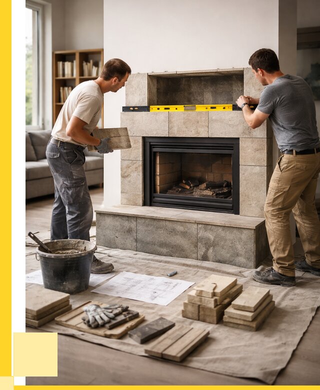 Монтаж каминов и установка в Черногорске от 45932 р. | ЭриданЧрн