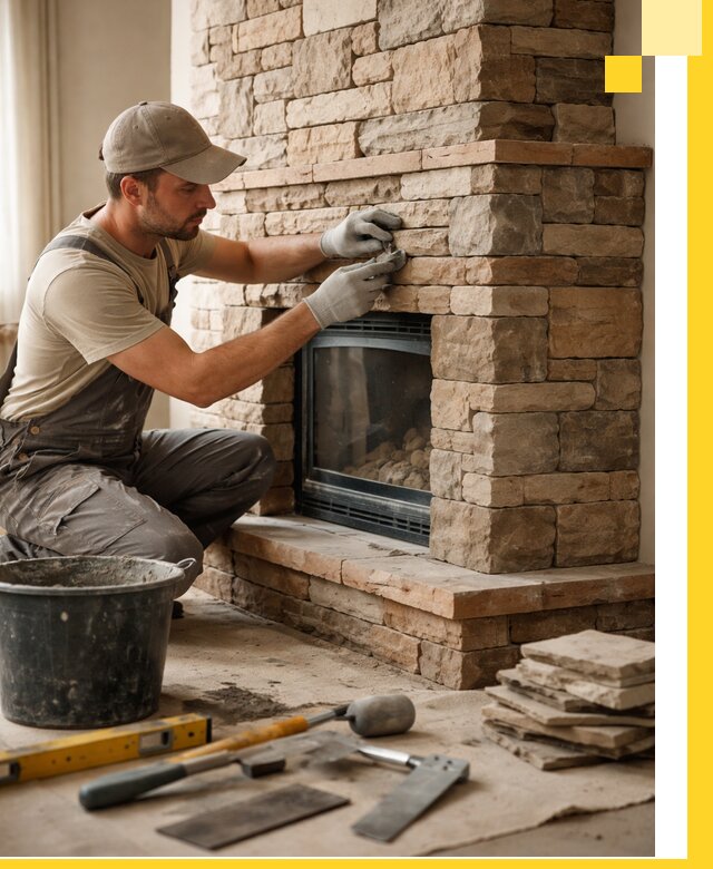 Проектирование и установка печей-каминов под ключ в Черногорске