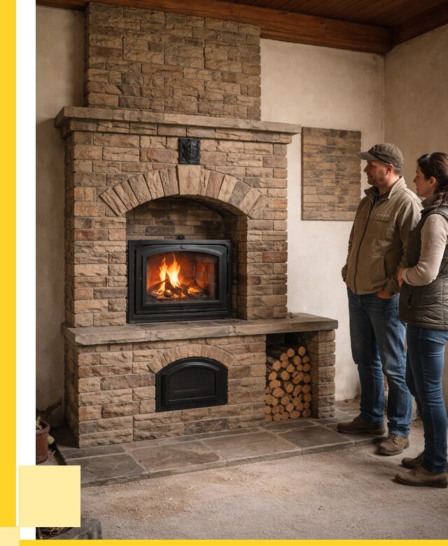 Кирпичная печь под ключ в Черногорске от 153105 р. | ЭриданЧрн