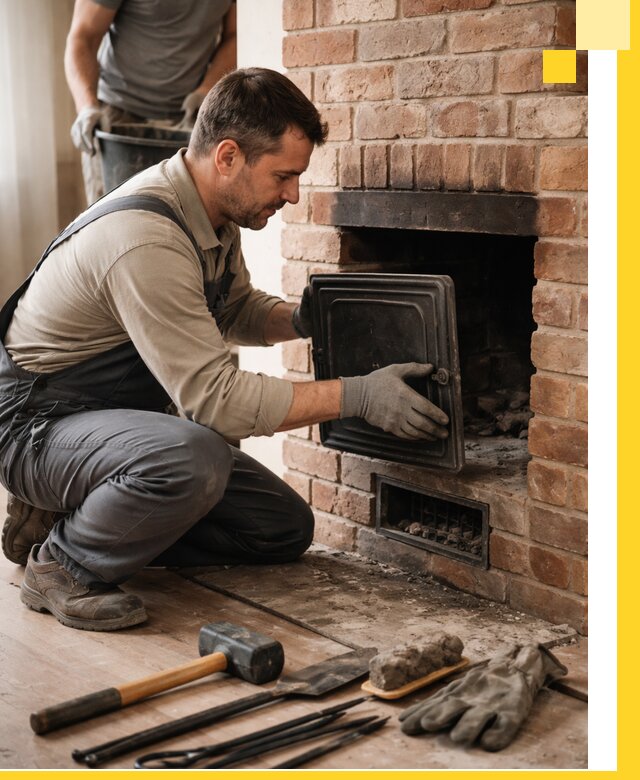 Ремонт печей в Черногорске с гарантией качества и безопасности
