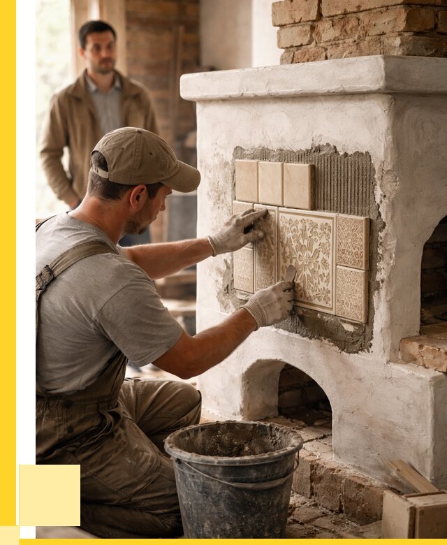 Отделка печей и банных печей в Черногорске от 35725 р. | ЭриданЧрн