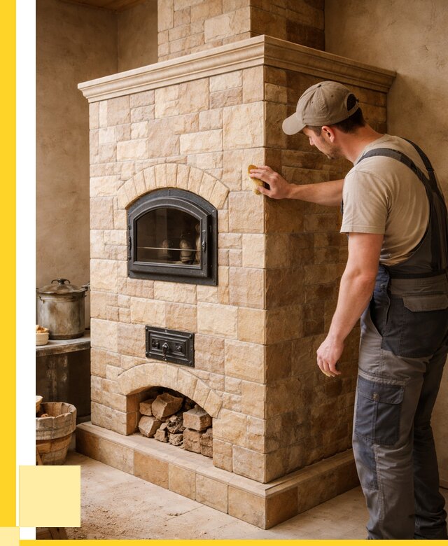 Облицовка печей в Черногорске от 4593 р. под ключ | ЭриданЧрн