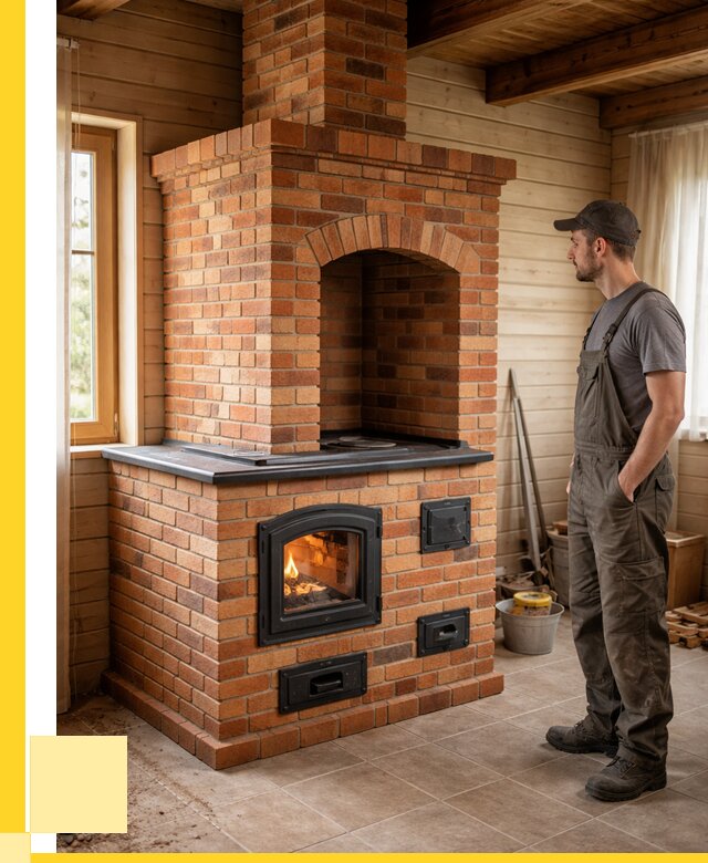 Кирпичные печи в Черногорске: купить от 153105 р. | ЭриданЧрн