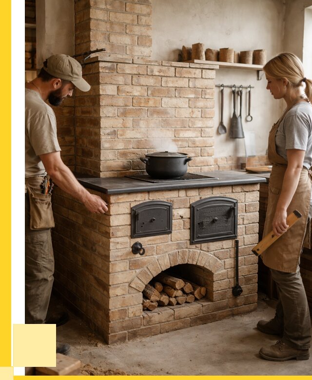 Варочно отопительные печи в Черногорске от 91863 р. | ЭриданЧрн