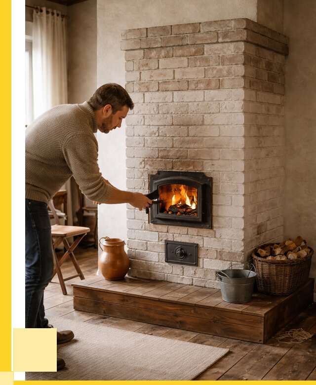 Печь голландка из кирпича в Черногорске от 86760 р. | ЭриданЧрн