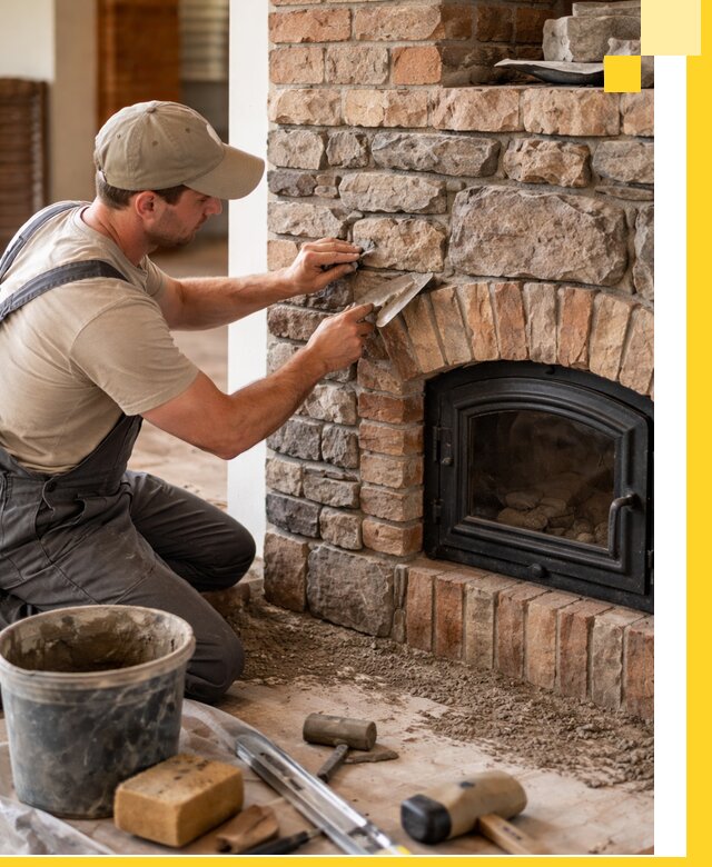 Печи для дома под ключ в Черногорске, установка и доставка