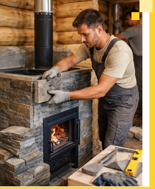 Печи для бани под ключ в Черногорске: изготовление и монтаж