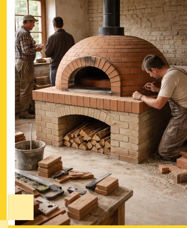 Помпейская печь дровяная для пиццы в Черногорске | ЭриданЧрн от 204140 р.