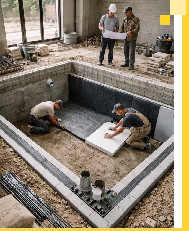 Проекты частных и общественных бассейнов под ключ в Черногорске