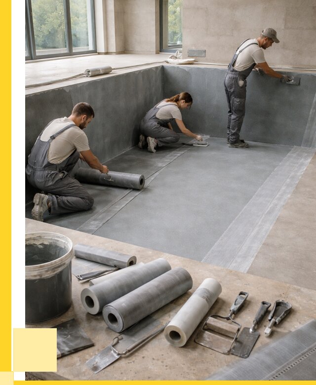 Гидроизоляция бассейнов в Черногорске от 2041 р., ЭриданЧрн