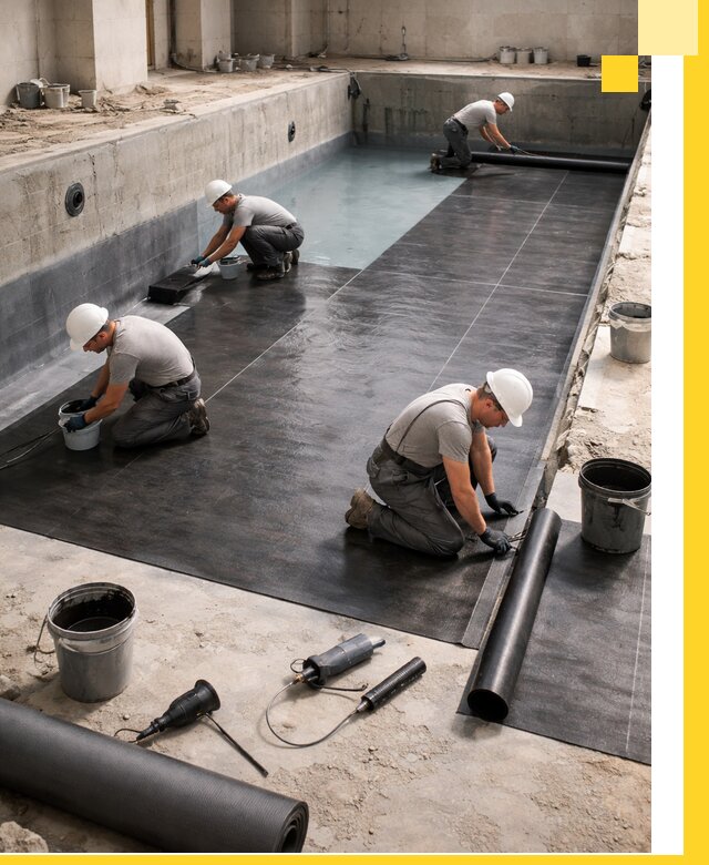 Профессиональная гидроизоляция бассейнов и чаш в Черногорске под ключ