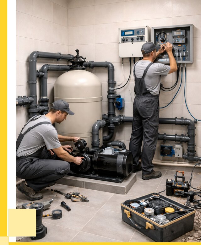 Монтаж оборудования для бассейнов в Черногорске от 40828 р. | ЭриданЧрн