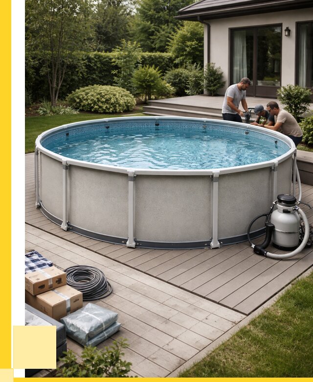 Купить каркасные бассейны в Черногорске от 45932 р. | ЭриданЧрн