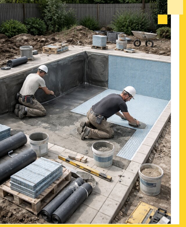 Проектирование и строительство стационарных бассейнов в Черногорске