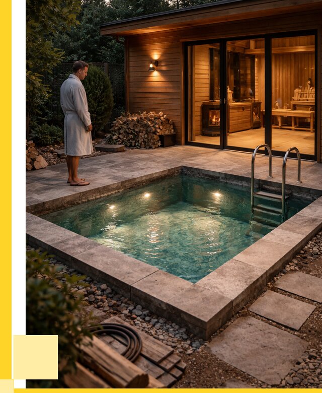 Бани с бассейном под ключ в Черногорске от 96967 р. | ЭриданЧрн