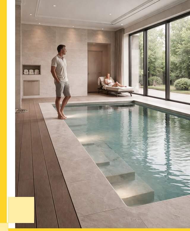 Бассейны в коттедже под ключ в Черногорске от 1224840 р. | ЭриданЧрн