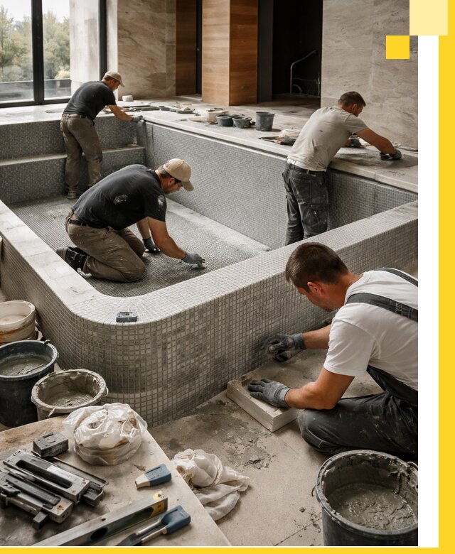 Строительство и установка СПА бассейнов под ключ в Черногорске