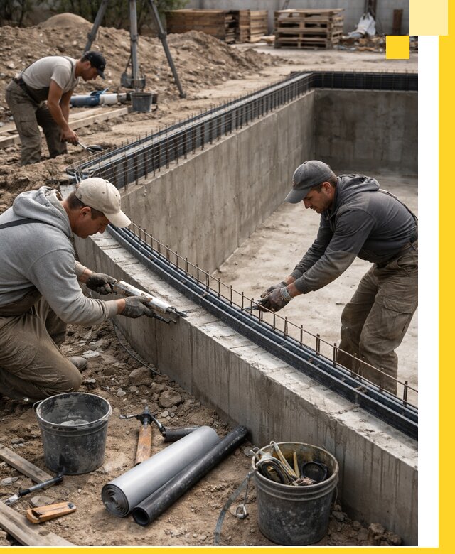 Качественный монтаж чаши бассейна в Черногорске под ключ с гарантией