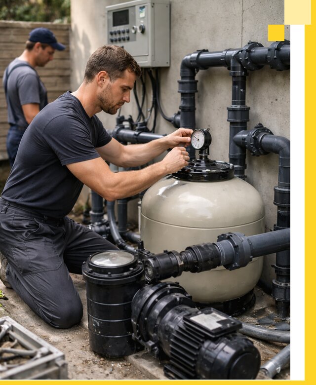 Поставка и монтаж фильтровального оборудования для бассейнов в Черногорске