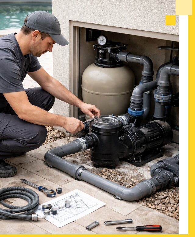 Поставка, монтаж и сервис насосов для бассейнов в Черногорске