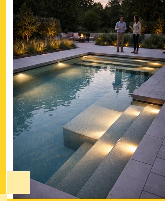 Освещение бассейнов в Черногорске под ключ от 25518 р. | ЭриданЧрн