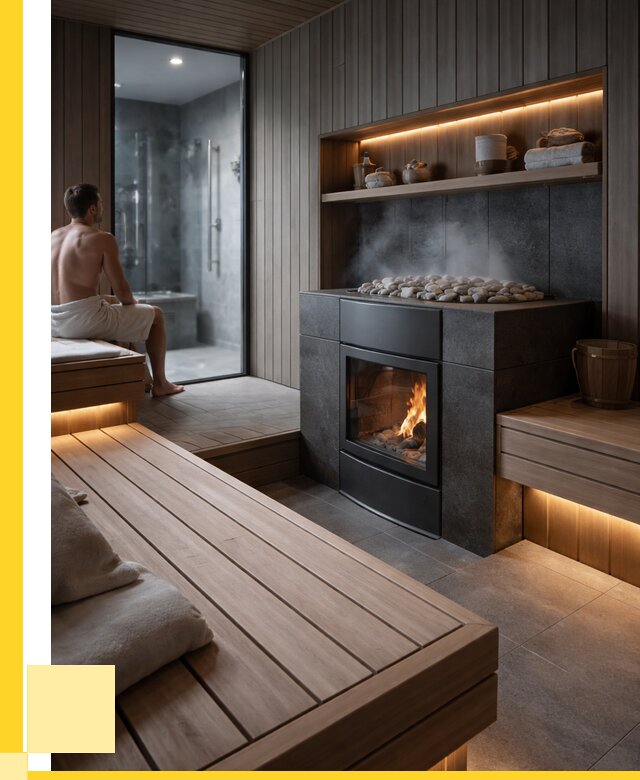 Проект сауны в частном доме в Черногорске от 35725 р. | ЭриданЧрн
