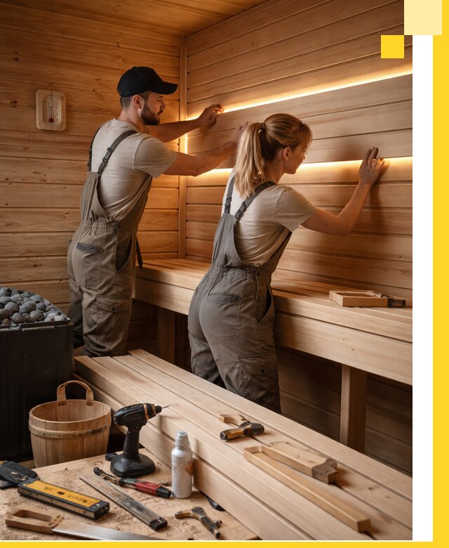 Дизайн саун и бань под ключ с индивидуальным проектом в Черногорске