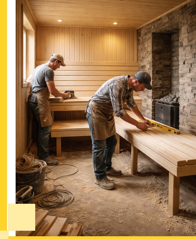 Отделка бани в Черногорске: внутренняя отделка от 3062 р. | ЭриданЧрн