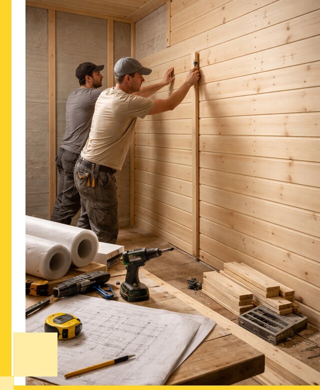 Обшивка бани вагонкой в Черногорске от 1225 р., ЭриданЧрн