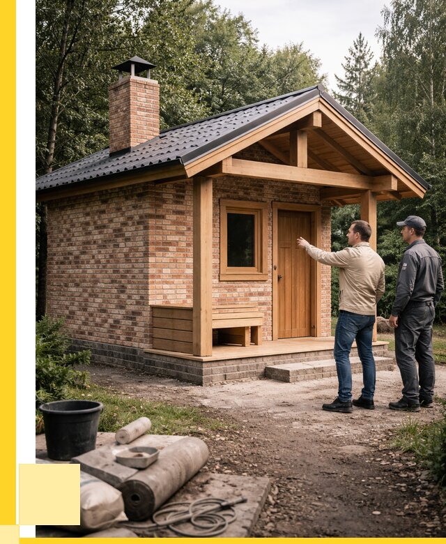 Кирпичные бани и печи в Черногорске от 357245 р. | ЭриданЧрн