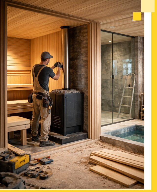 Полное строительство банных комплексов под ключ в Черногорске