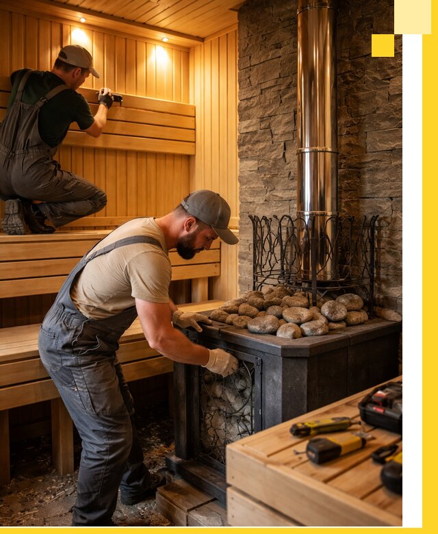 Комплексный дизайн бань, саун и зон отдыха в Черногорске