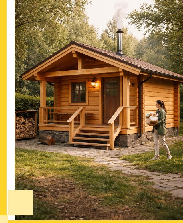 Купить баню под ключ в Черногорске от 663455 р. | ЭриданЧрн