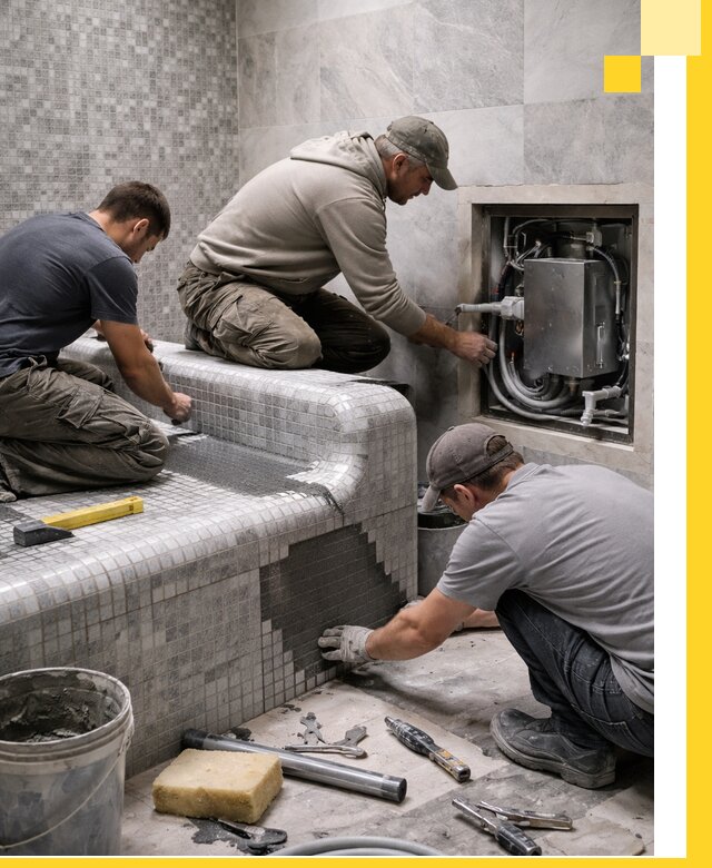 Проекты хамамов под ключ в Черногорске и дизайн и строительство