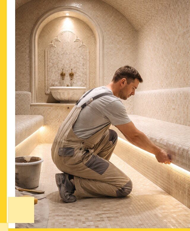 Отделка хамамов под ключ в Черногорске от 5614 р. | ЭриданЧрн