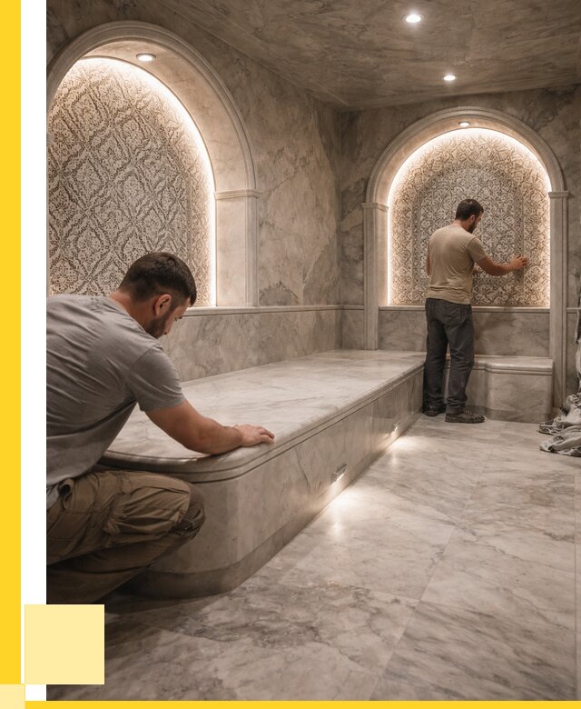 Турецкие бани под ключ в Черногорске от 255175 р. | ЭриданЧрн