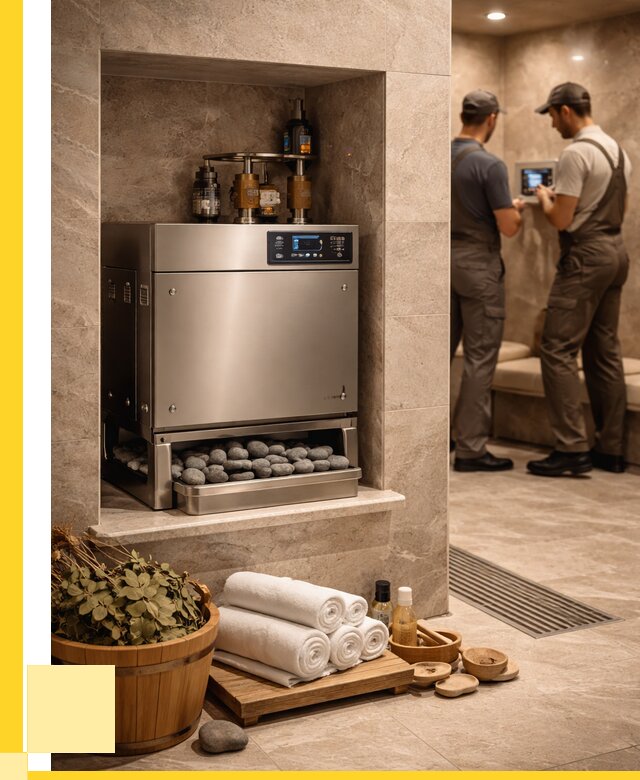 Парогенераторы для хамама в Черногорске от 76553 р. | ЭриданЧрн