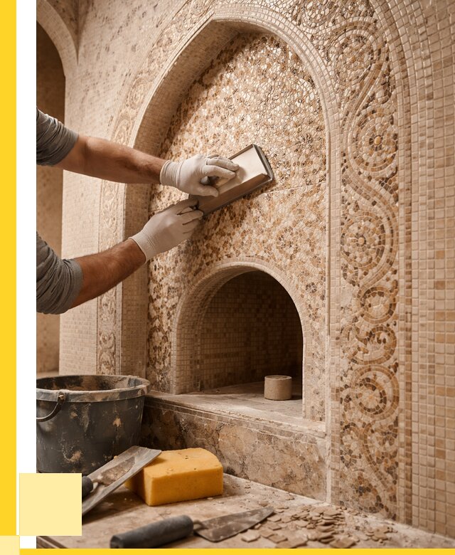 Мозаика для хамама в Черногорске под ключ от 5104 р. | ЭриданЧрн