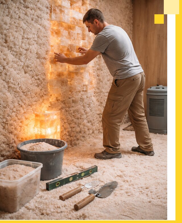 Проектирование и монтаж соляных комнат в Черногорске под ключ